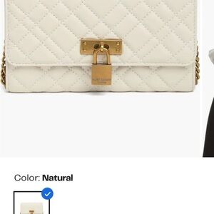 Authentic Kurt Geiger Brass accented Chain Wallet/Shoulder/Crossbody bag❣️NWT❣️